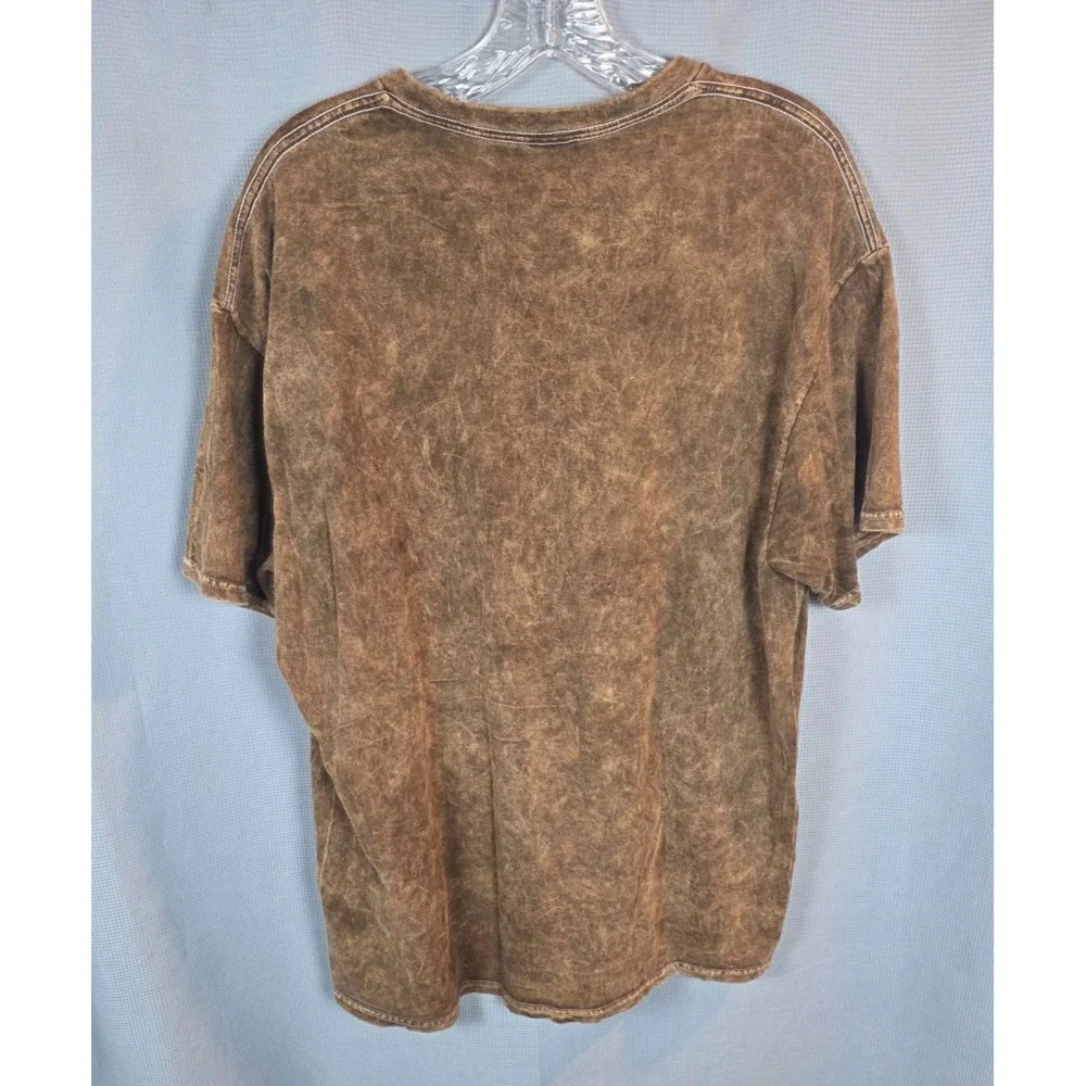 Call of Duty Black Ops 4 Graphic‎ T-Shirt Men's Size Large Brown Faded Look - Picture 2 of 6